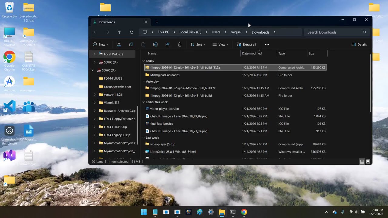 FFmpeg Windows 11 Installation & Path Setup Tutorial
