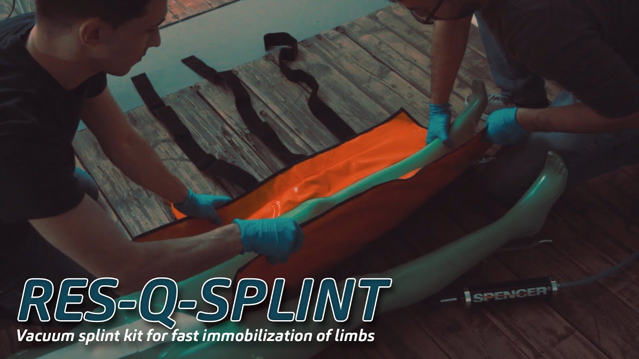 Emergency Vacuum Splints to Stabilize Fractures - Res-Q-Splint