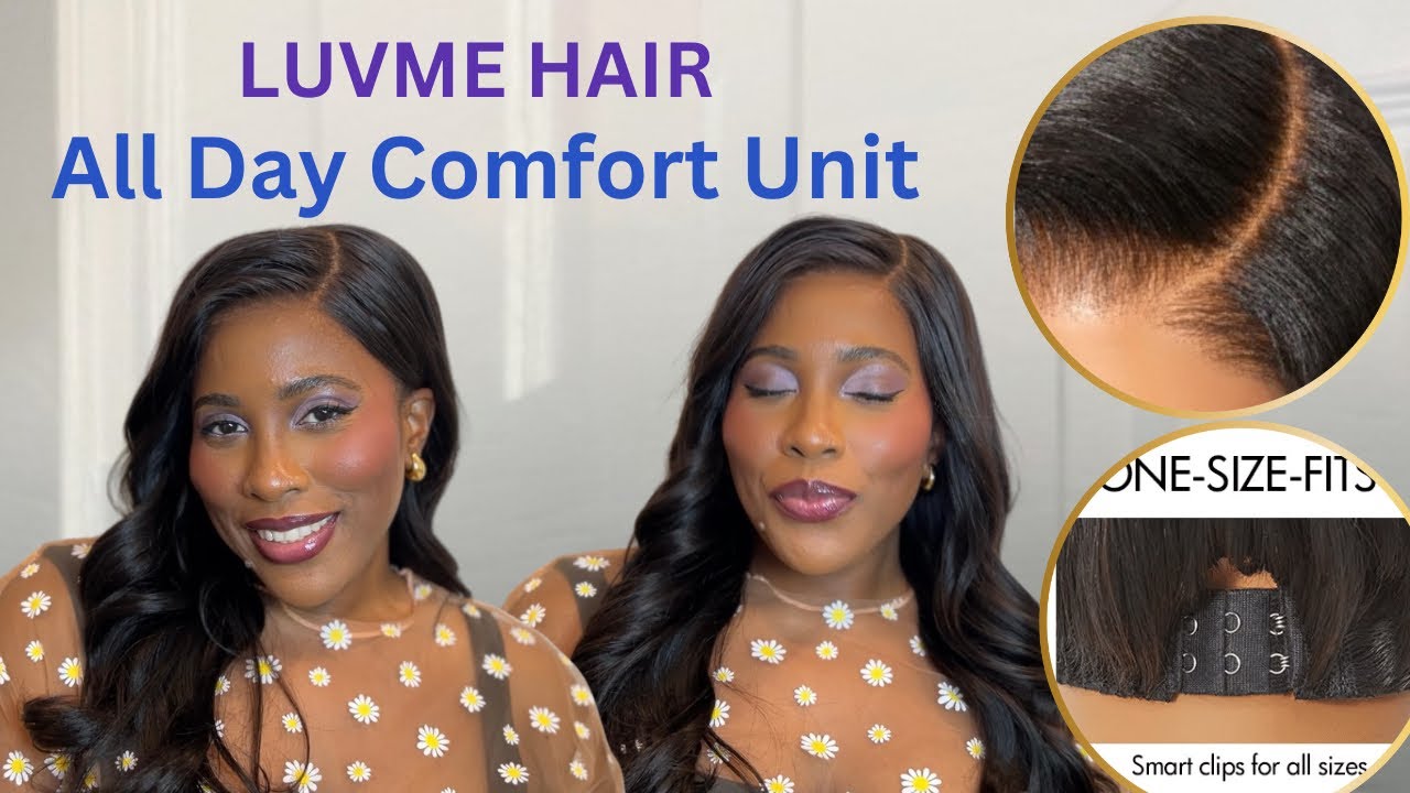 Luvme All-Day Comfort Wig Layered Light Yaki Straight / Glueless 7x6 Closure Pre-Cut Lace