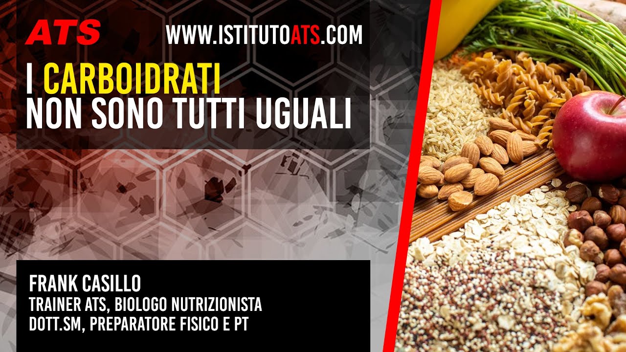 I CARBOIDRATI NON sono tutti UGUALI