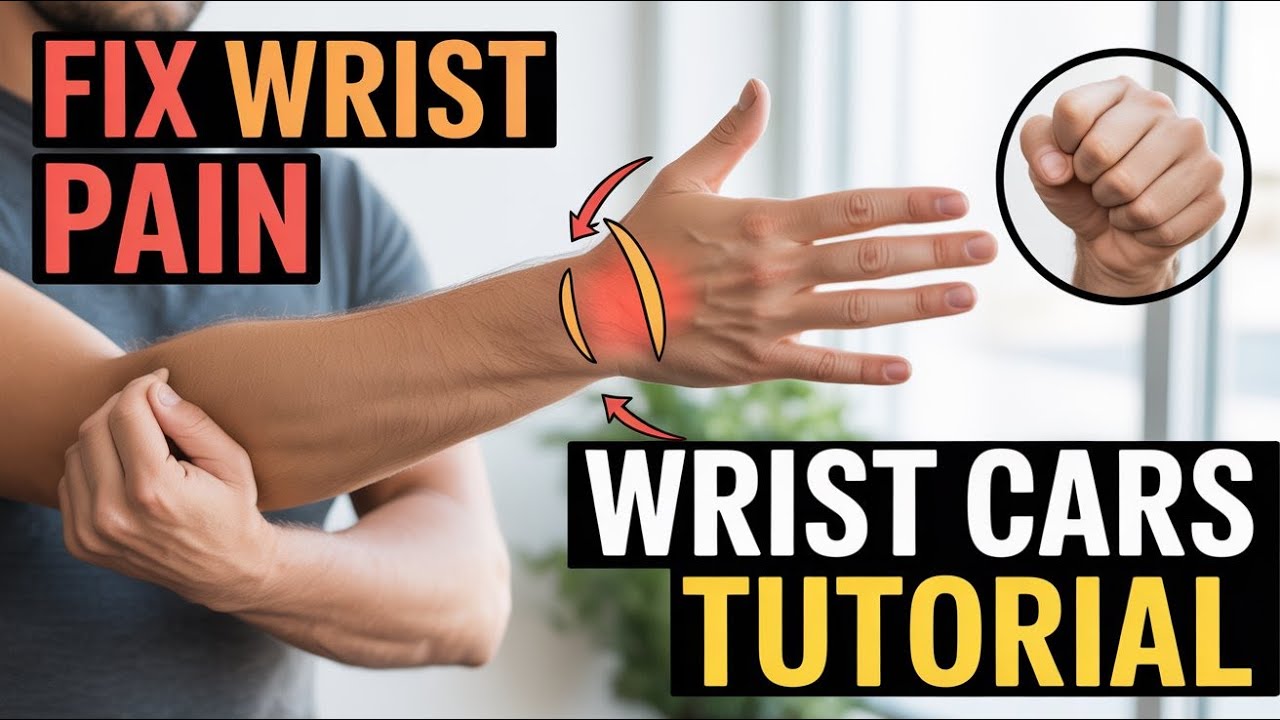 Fix Wrist Pain & Stiffness | Wrist CARs Mobility Exercise
