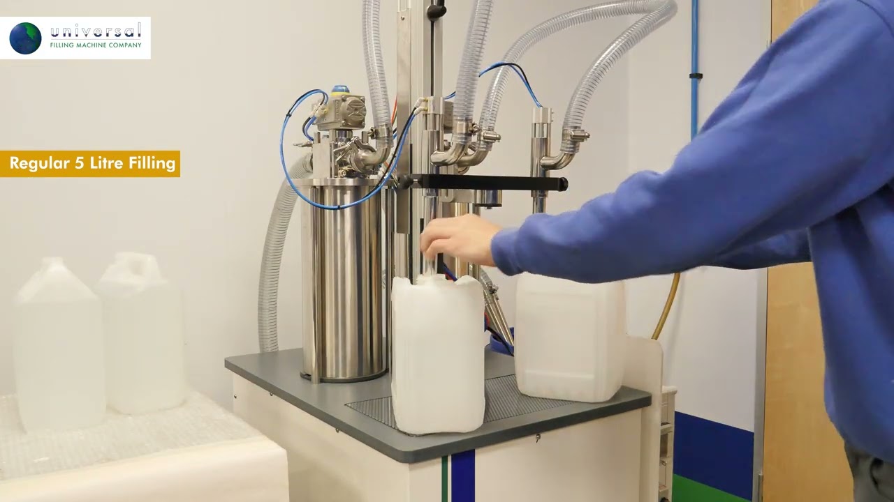 5 Litre Liquid Filling Machine - PB5000 - Universal Filling 2025
