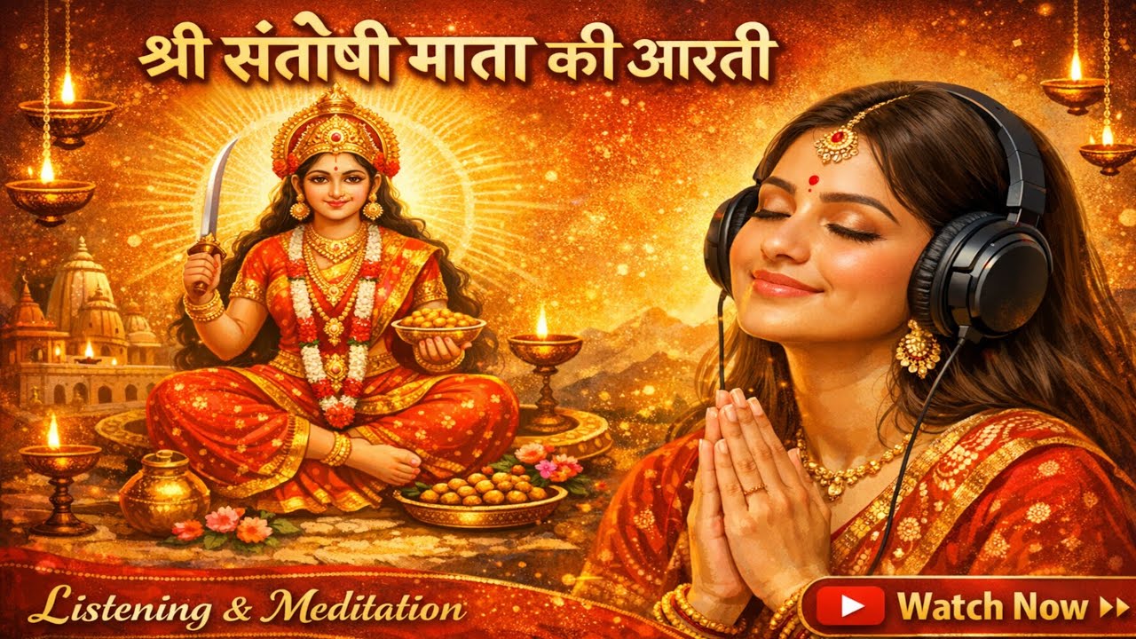 श्री संतोषी माता की आरती | शुक्रवार स्पेशल भजन | Santoshi Mata Aarti | सुनें और पाएँ सुख-समृद्धि