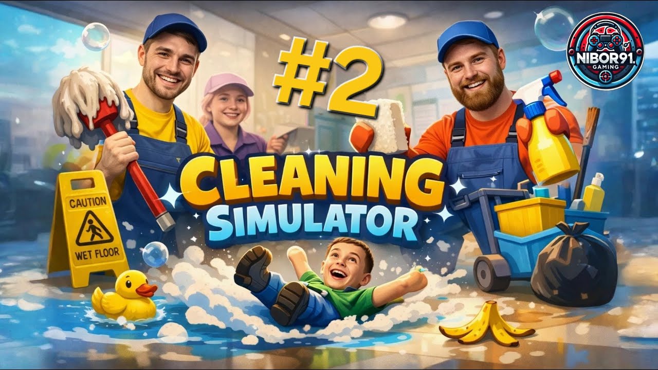 Cleaning Simulator #2 Elternregel Nr 1 lass nie die Kinder alleine Zuhause