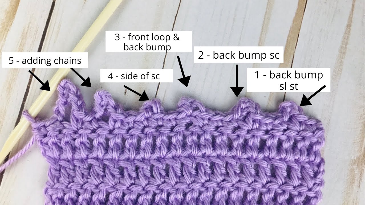 Picot Stitch Tutorial with 6 VARIATIONS (+ create your own picot stitch borders!)