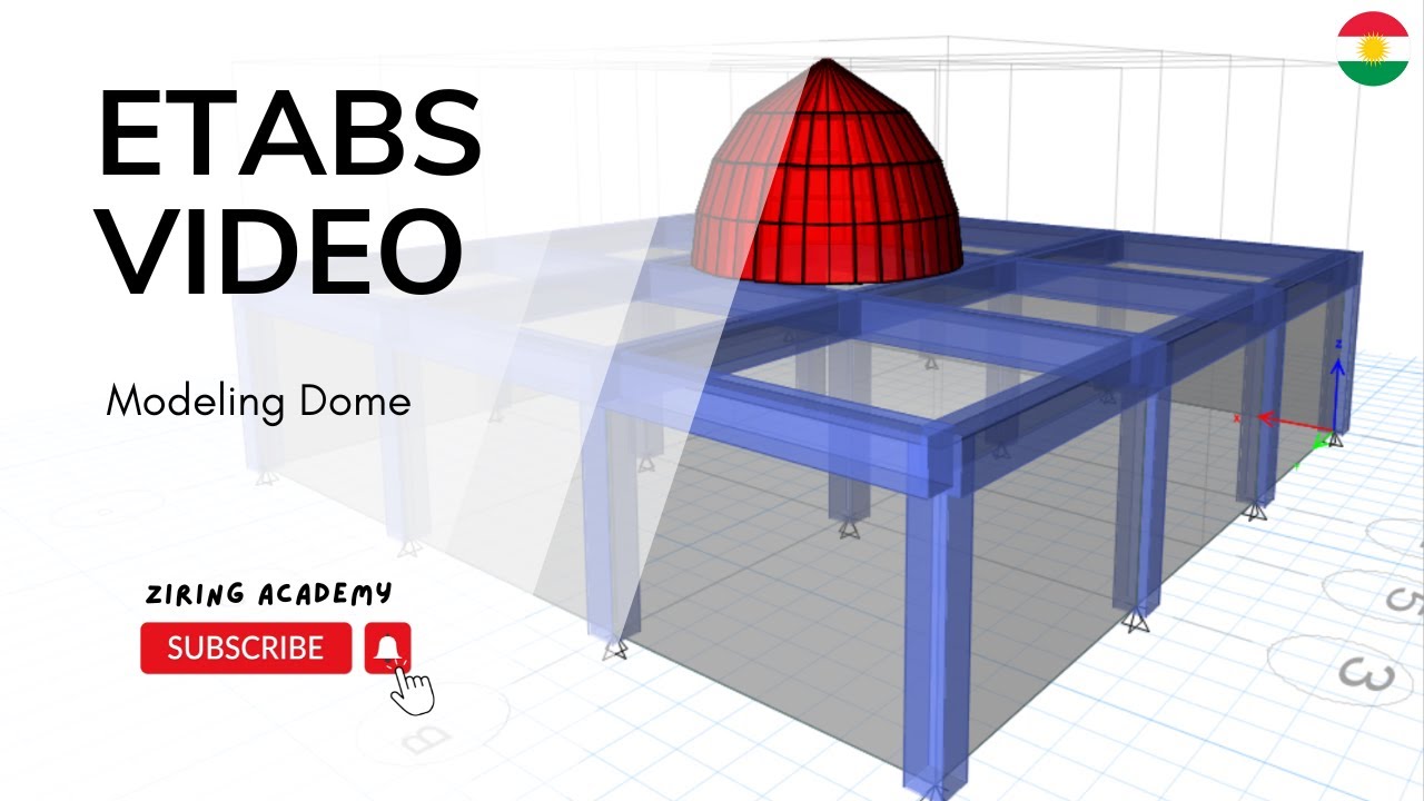 How to Modeling Dome in ETABS