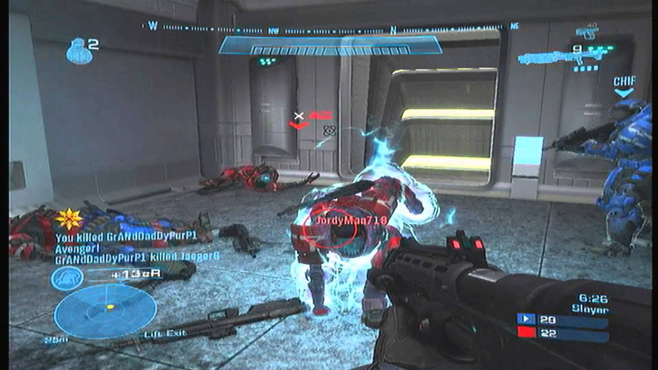 3 vs 4 - Halo Reach Team Slayer Sword Base - Halo Reach Multiplayer Matchmaking FurryMurry7