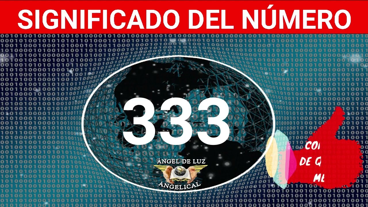 NUMEROLOGÍA🤍Significado del número 333 Numero 333 en lo espiritual🙏numero 333 NUMERO