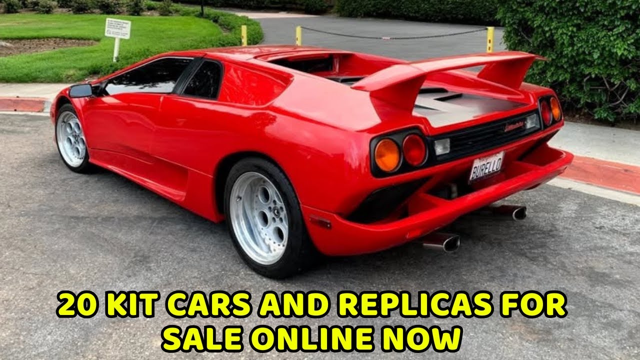 20 KIT CARS / REPLICAS for Sale Online Now Across North America, Links to the Ads included Below