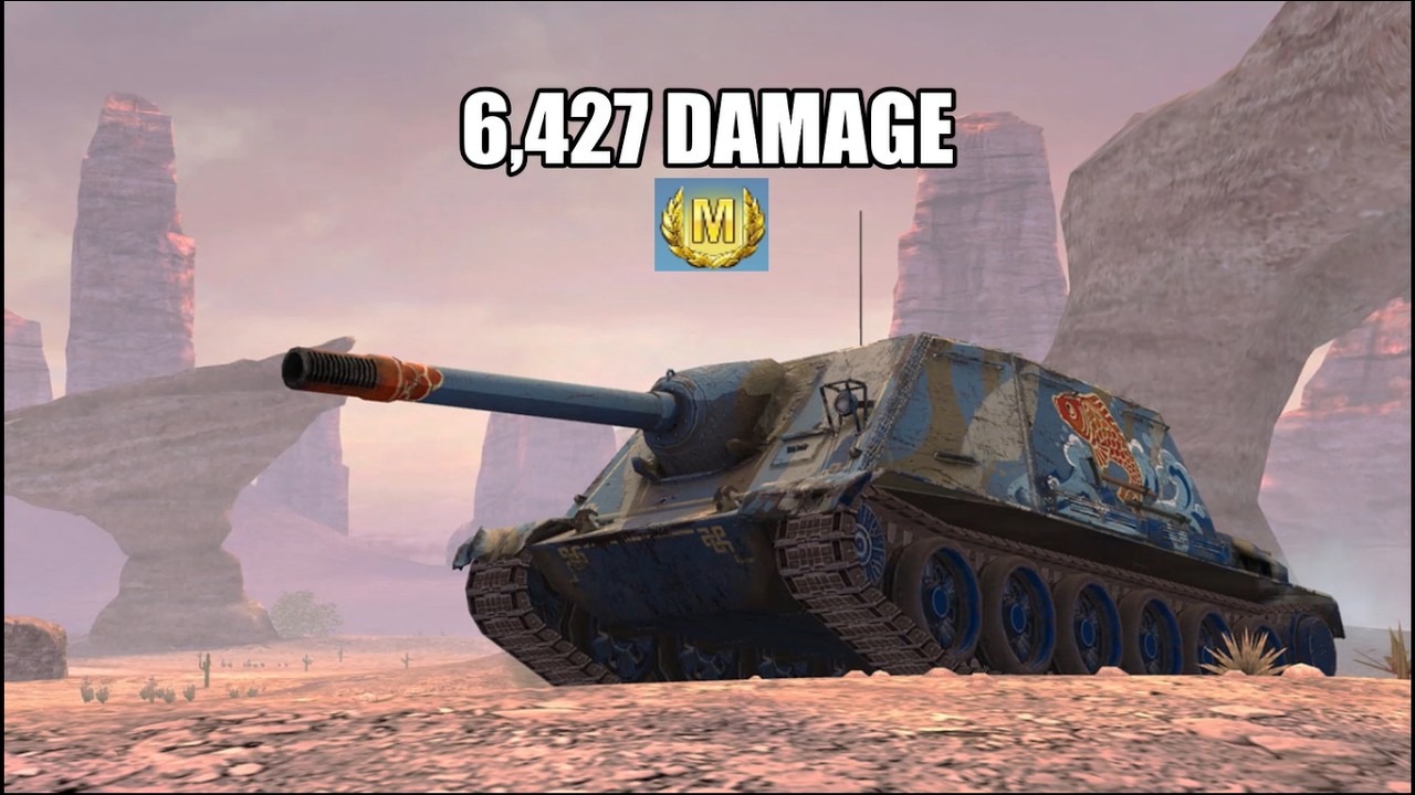 WZ-113G FT | 4 Kills & 6,427 damage | World of Tanks Blitz