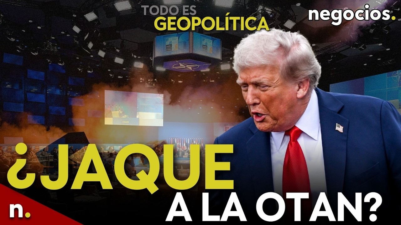 TODO ES GEOPOLÍTICA: Trump pone en jaque a la OTAN, Irán ataca con misiles pesados y Europa avisa