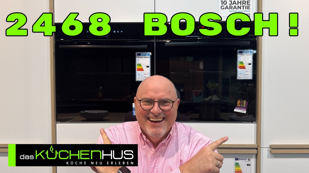 Welcher Backofen ist der richtige? Überblick über die Bosch 2er, 4er, 6er, 8er Serie.