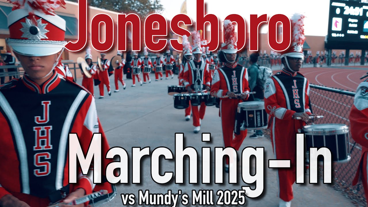 Jonesboro MMC Marching-In vs MMHS 10/11/2025