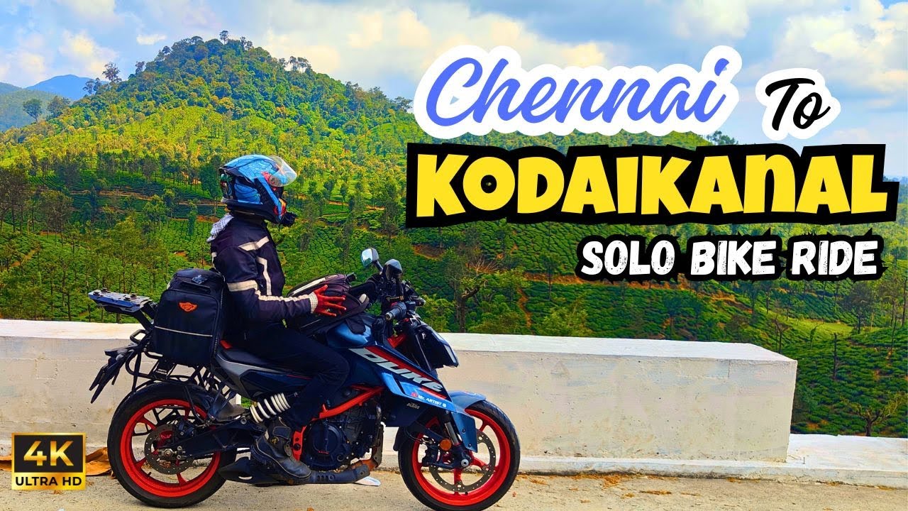 Chennai To Kodaikanal Solo Bike Ride 💥Ep-1 Ghat Road #duke390 #mrartist #motovlog #rider #kodaikanal