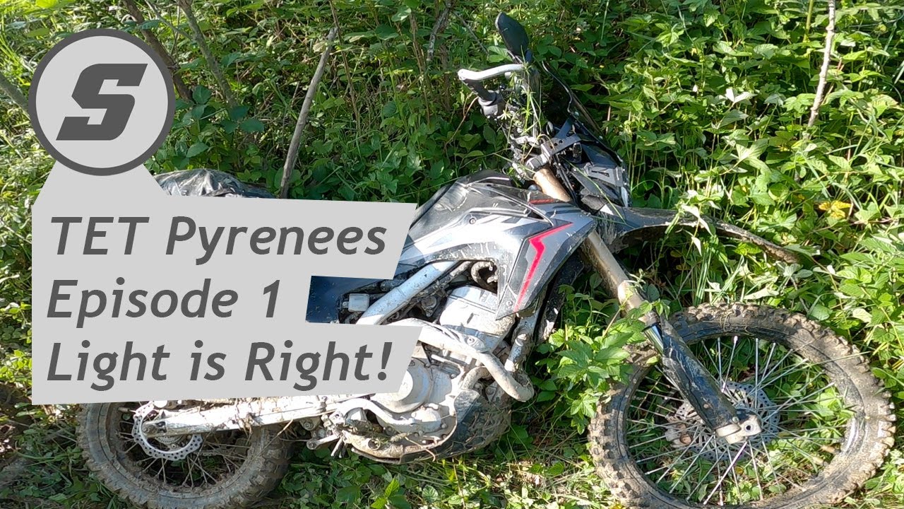 EP1 | TET Pyrenees on Honda CRF250L - Light is Right! (by Shem)