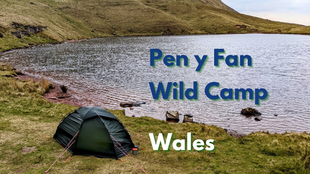 Pen y Fan 12 mile Hike & Wales Wild Camp - Upgraded Hilleberg Soulo Red Label - Brecon Beacons Wales