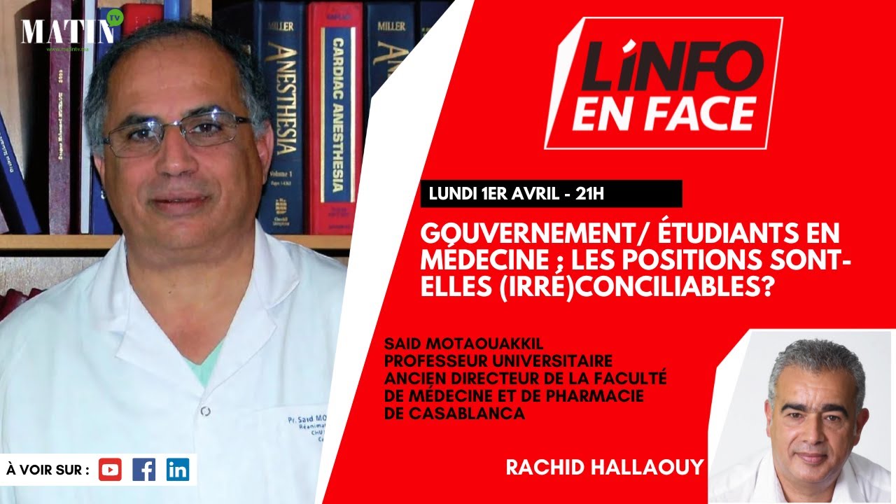 L'Info en Face avec Said Motaouakkil