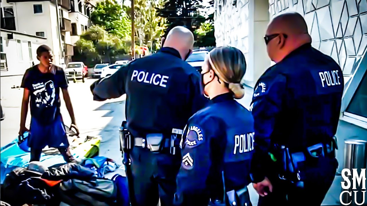 Homeless Encampment Clean-up in Venice