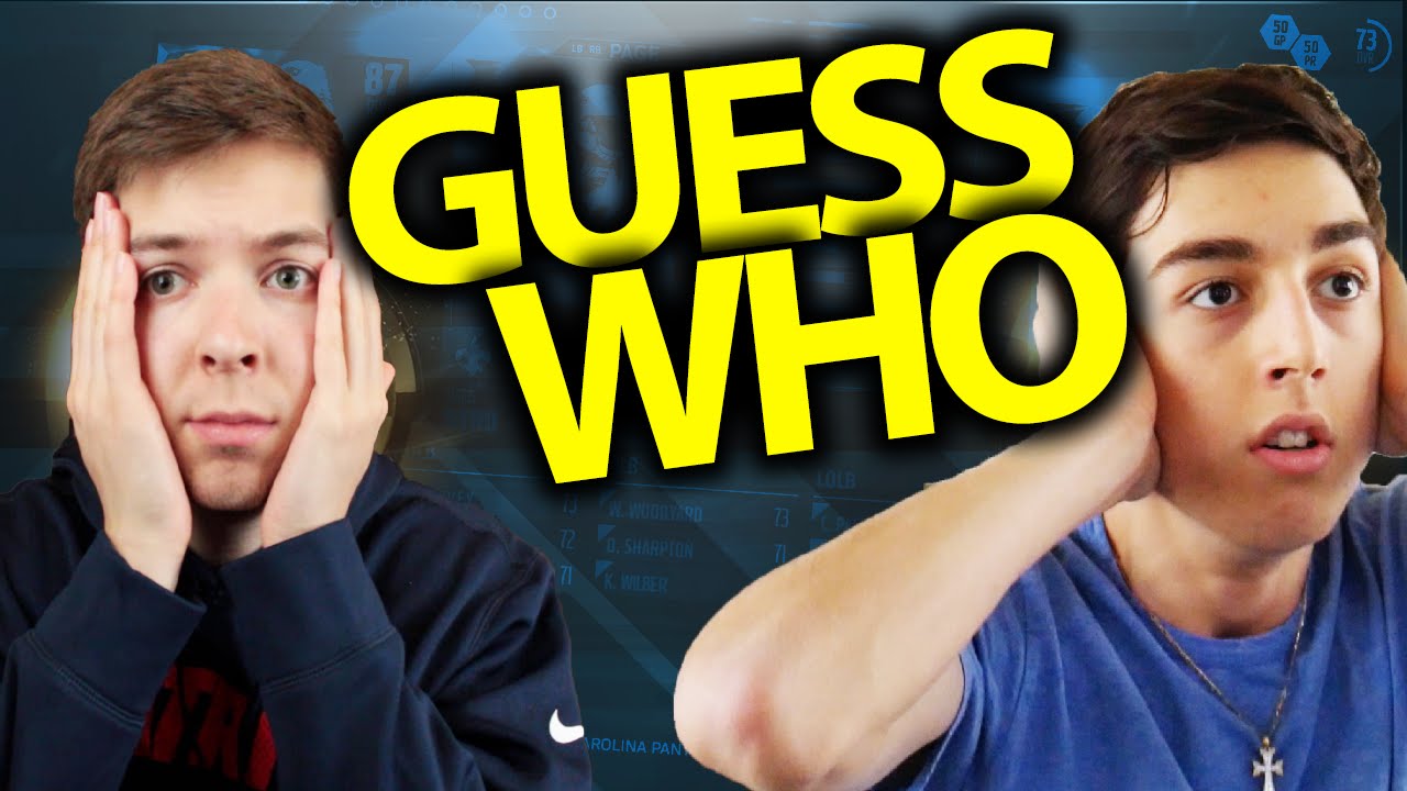 GUESS WHO MADDEN VS LOSTNUNBOUND!!