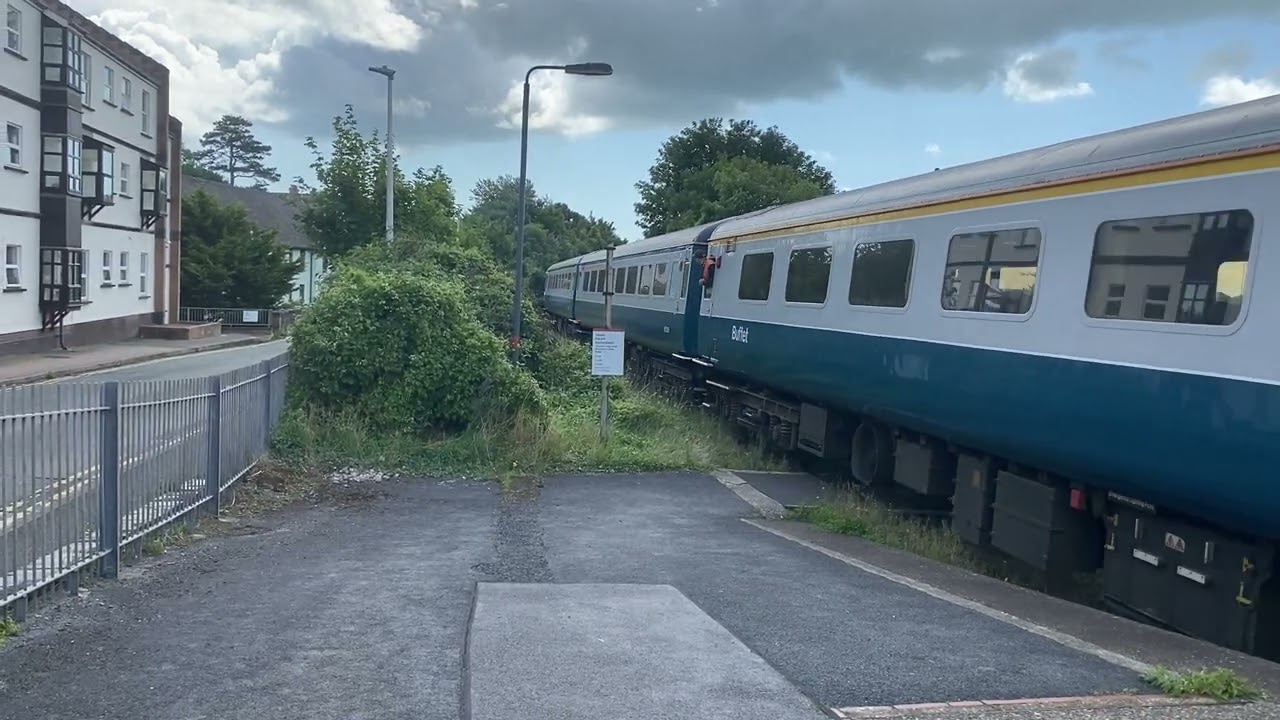 WCR Class 33’s+47 are seen leaving Tenby on “The Pembroke Coast Express”