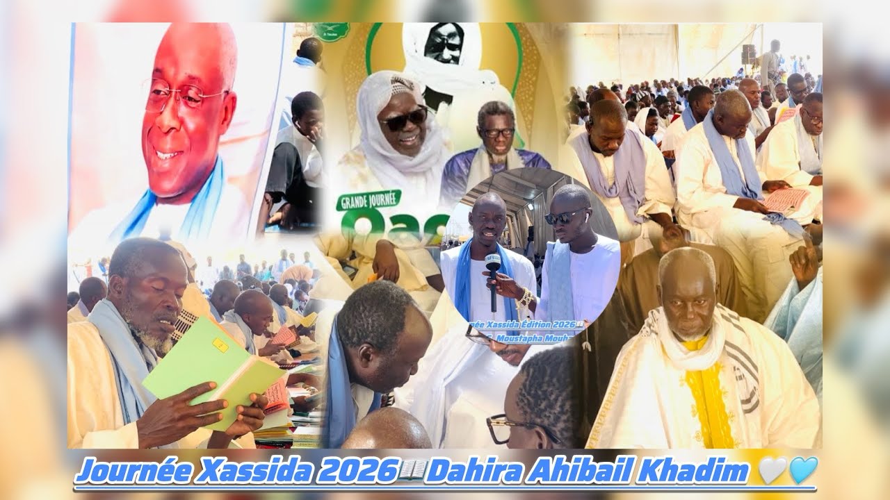 JOURNÉE XASSIDA ÉDITION 2026📖 DAHIRA AHIBAIL KHADIM🤍🩵