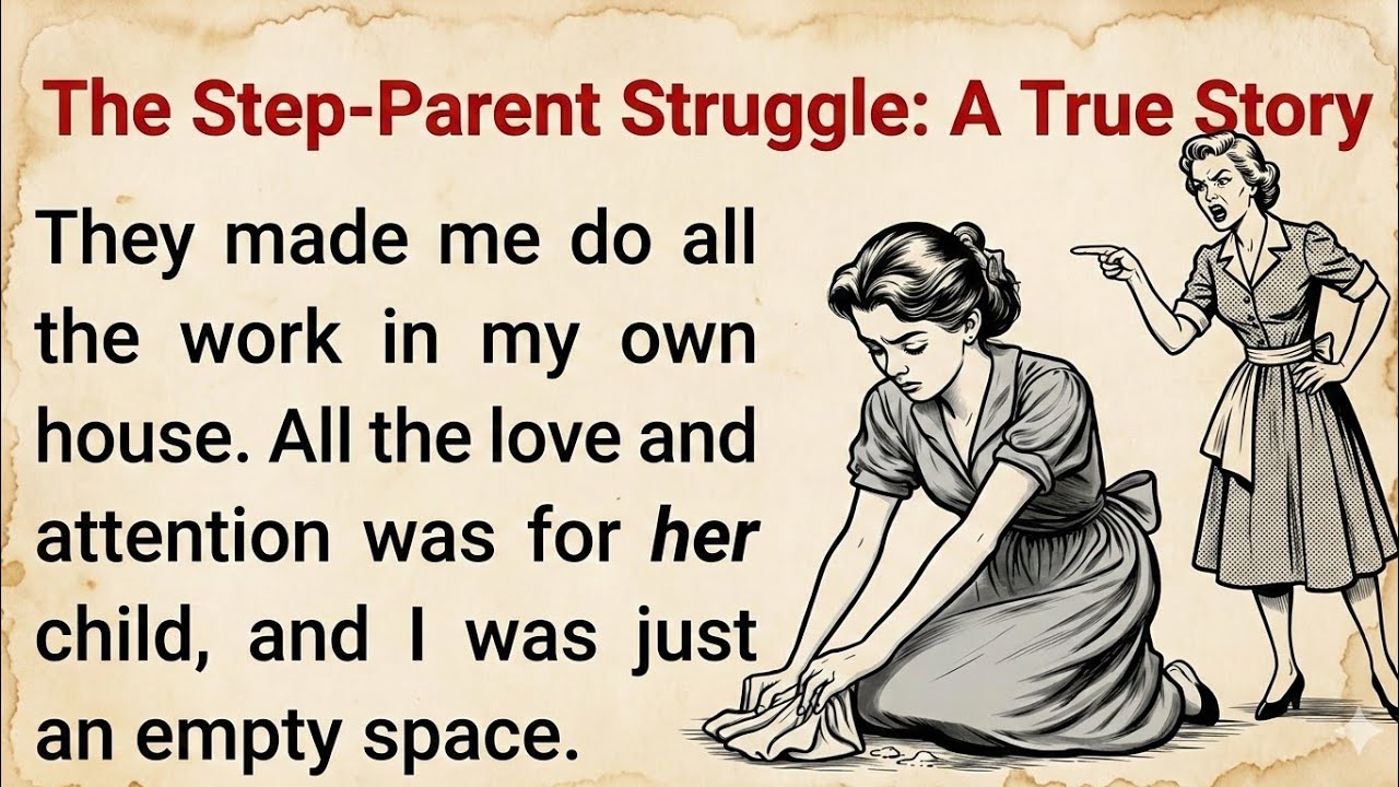 Learn English with Stories ⭐ My Stepmother Hates Me | Level 3 English Listening & Speaking Practice