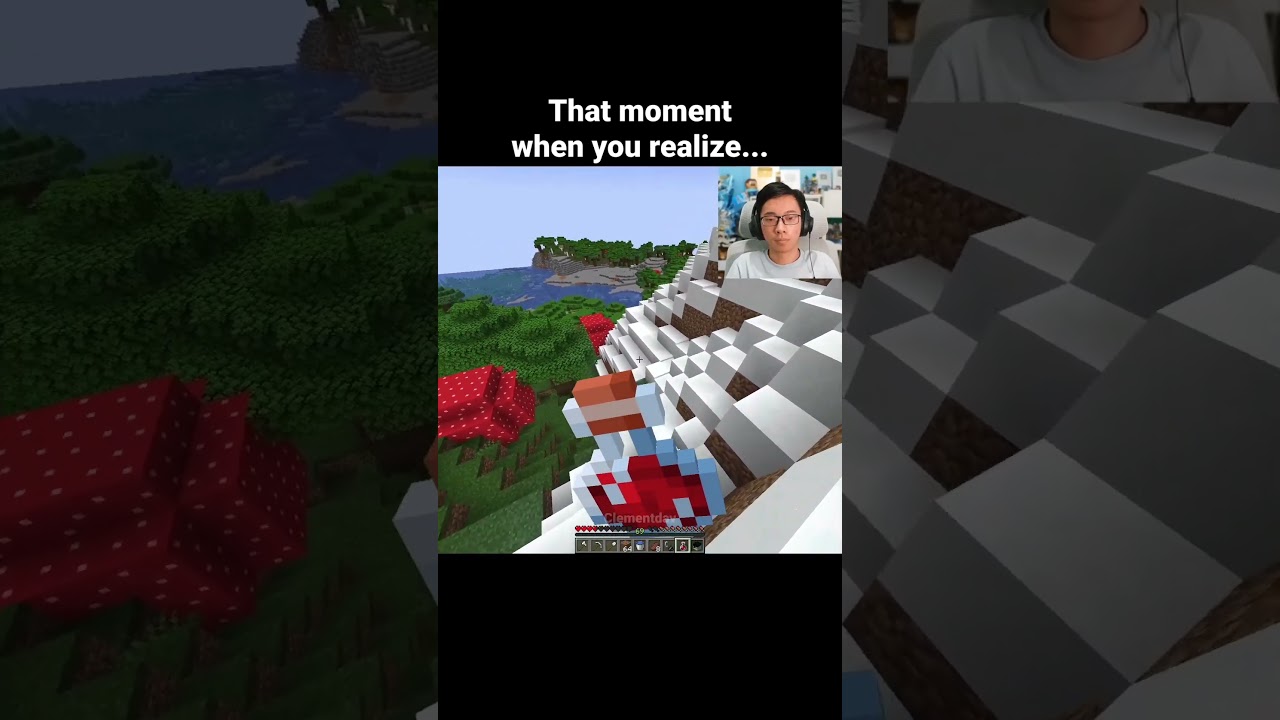 Minecraft Healing Potion Moment