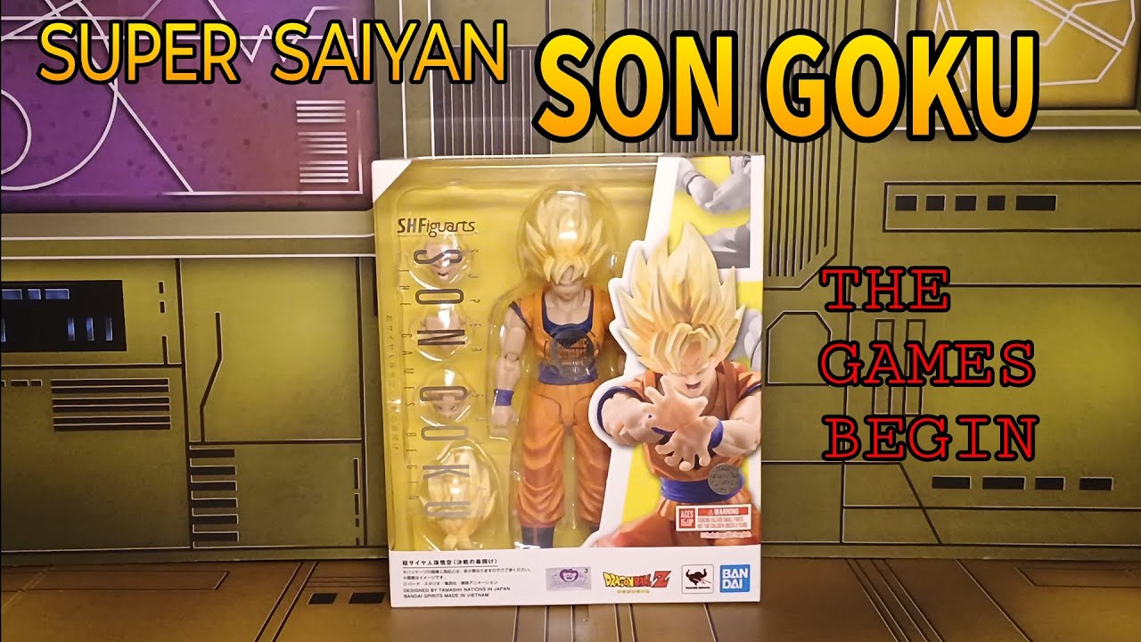 SH FIGUARTS SUPER SAIYAN SON GOKU (The Games Begin) REVIEW