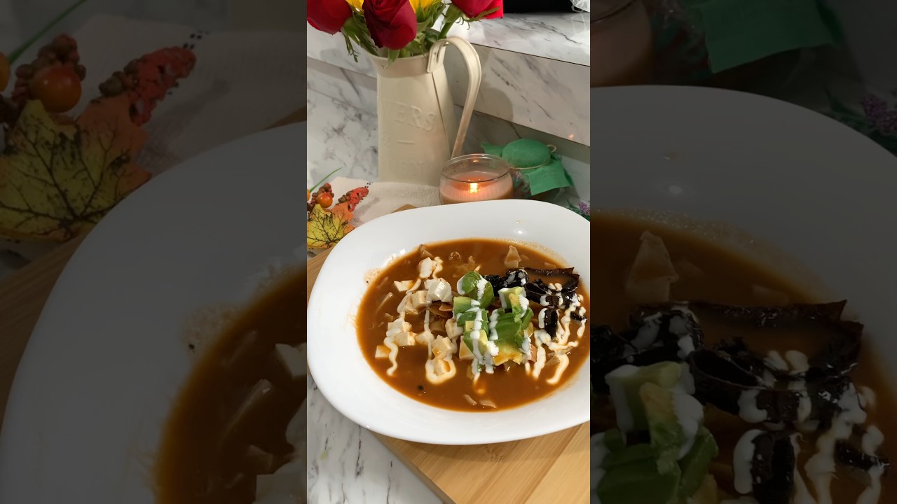 Sopa Azteca 💚🤍❤️ 