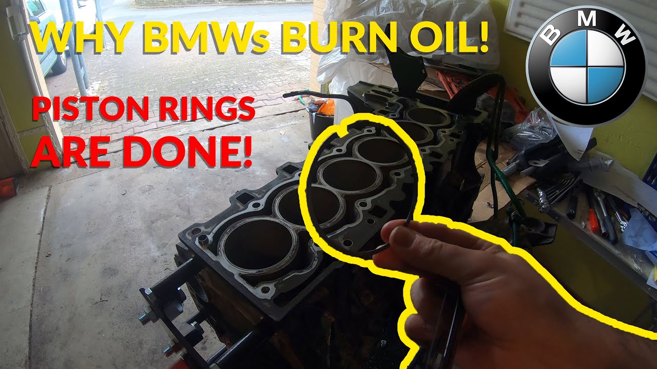 Real Reason Why The BMW N52 Engine Burns Oil... Worn Piston Rings! [BMW N52 Rebuild Part 6]