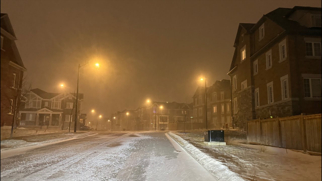 多倫多￼今晚大風雪 大家小心啊❤️❤️❤️#杜挺豪