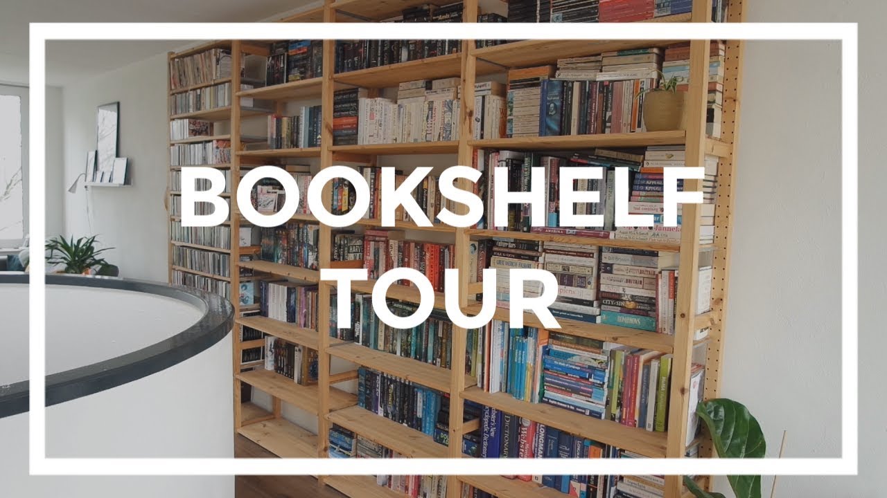BOOKSHELF TOUR 2019 | How I organize my books