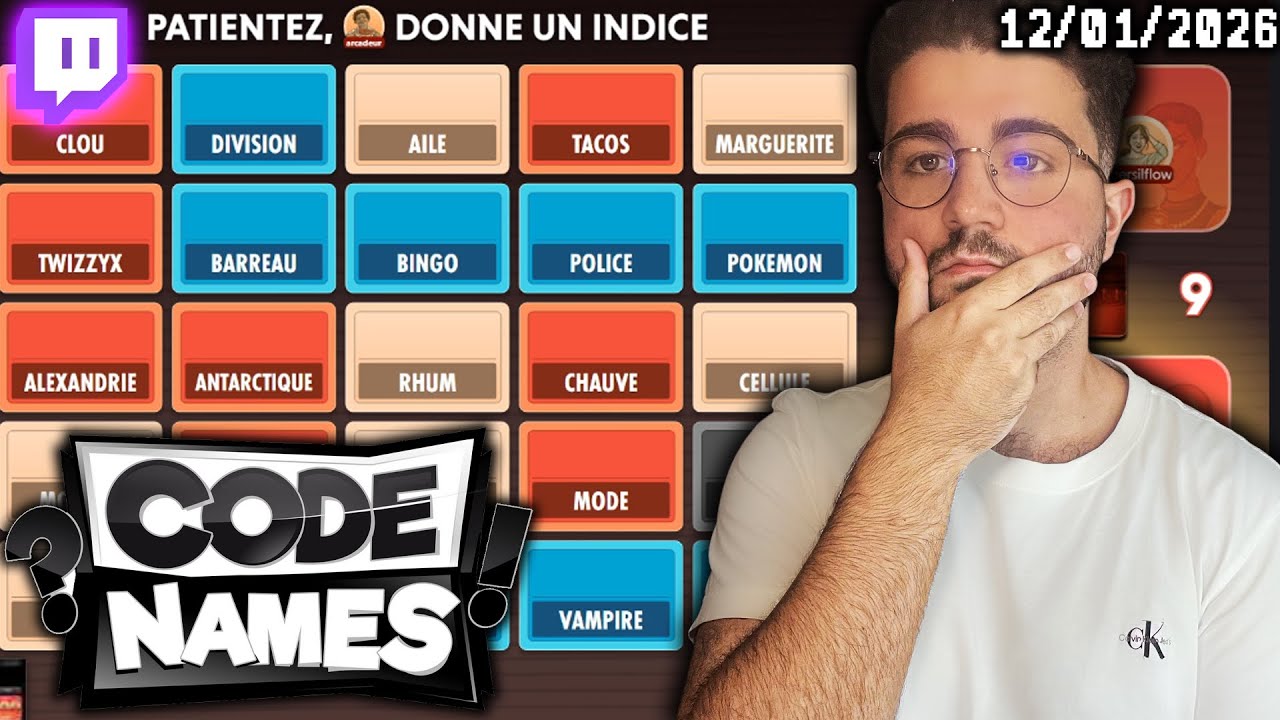 CODENAMES AVEC LE LOUNGE [12/01/2025]