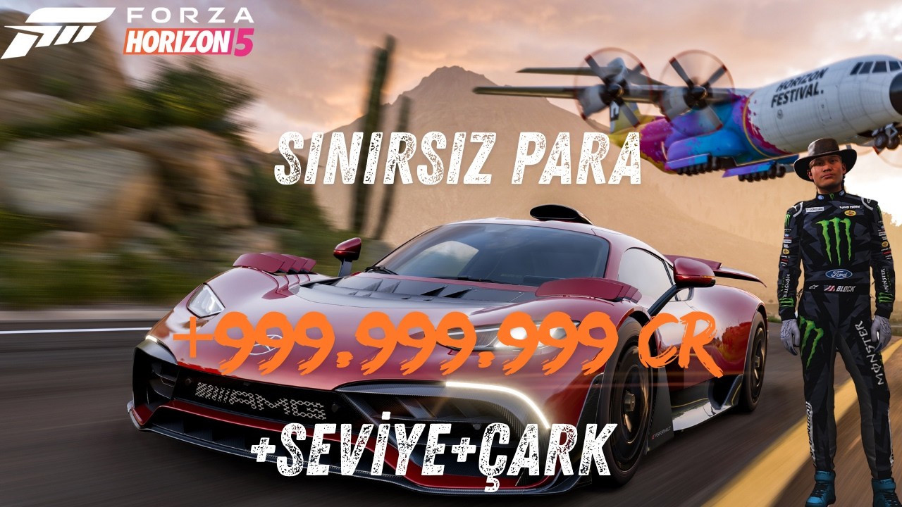 SINIRSIZ PARA + LEVEL + ARAÇ KASMA | FORZA HORİZON 5 ( Ban riski yok ) Güncel ( 24 saniye )