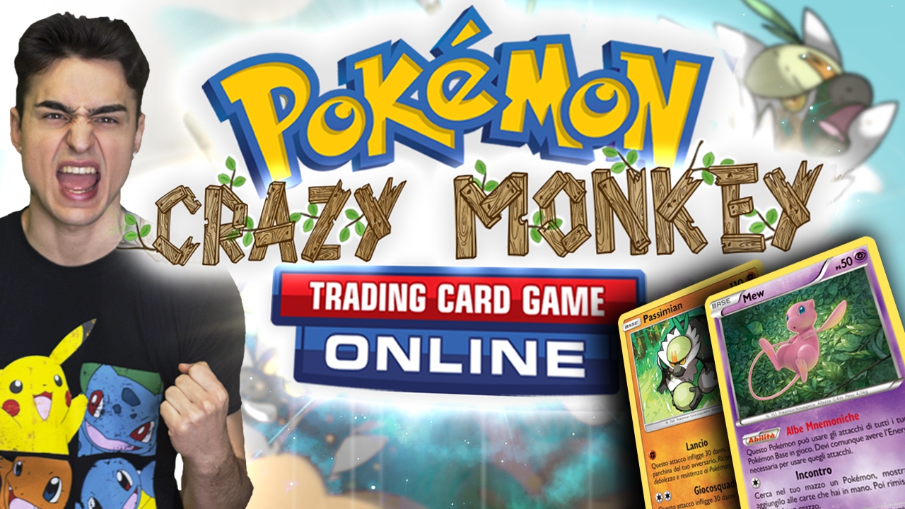CRAZY MONKEY, economico e DEVASTANTE! |  DECK PASSIMIAN e Mew | TCGO Pokémon GCC Sole e Luna