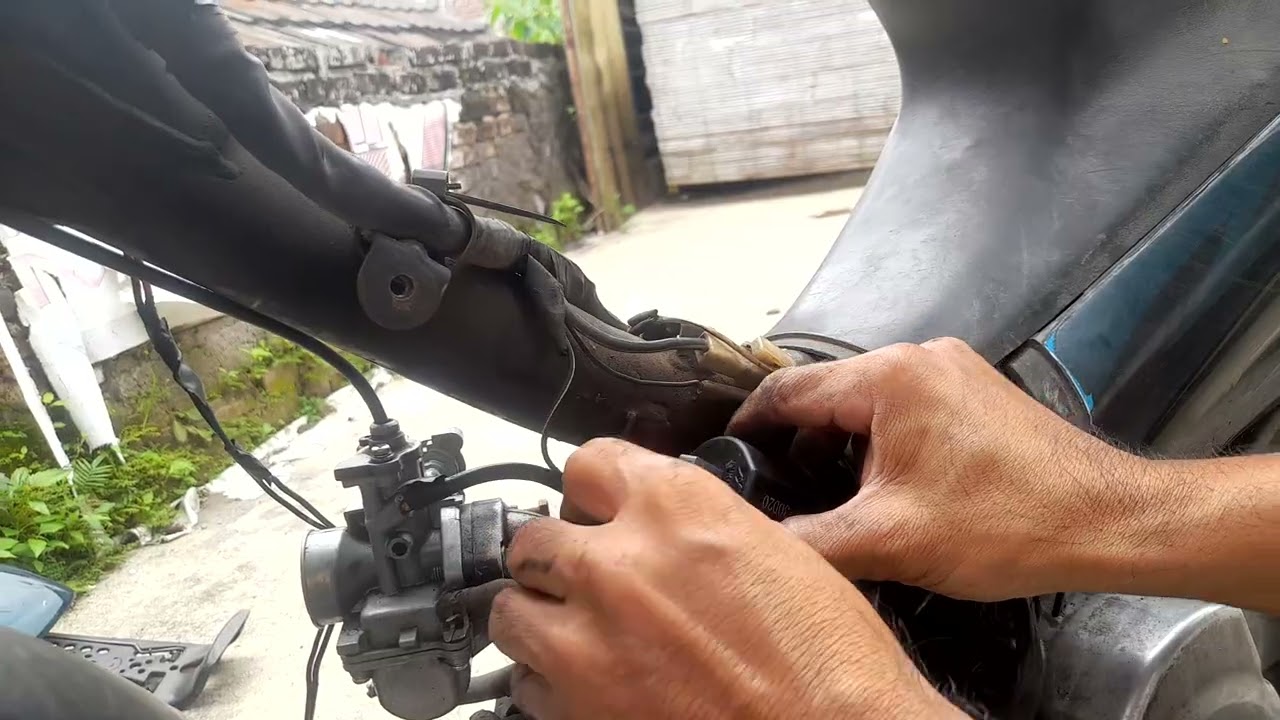 Cara mengganti coil motor smash