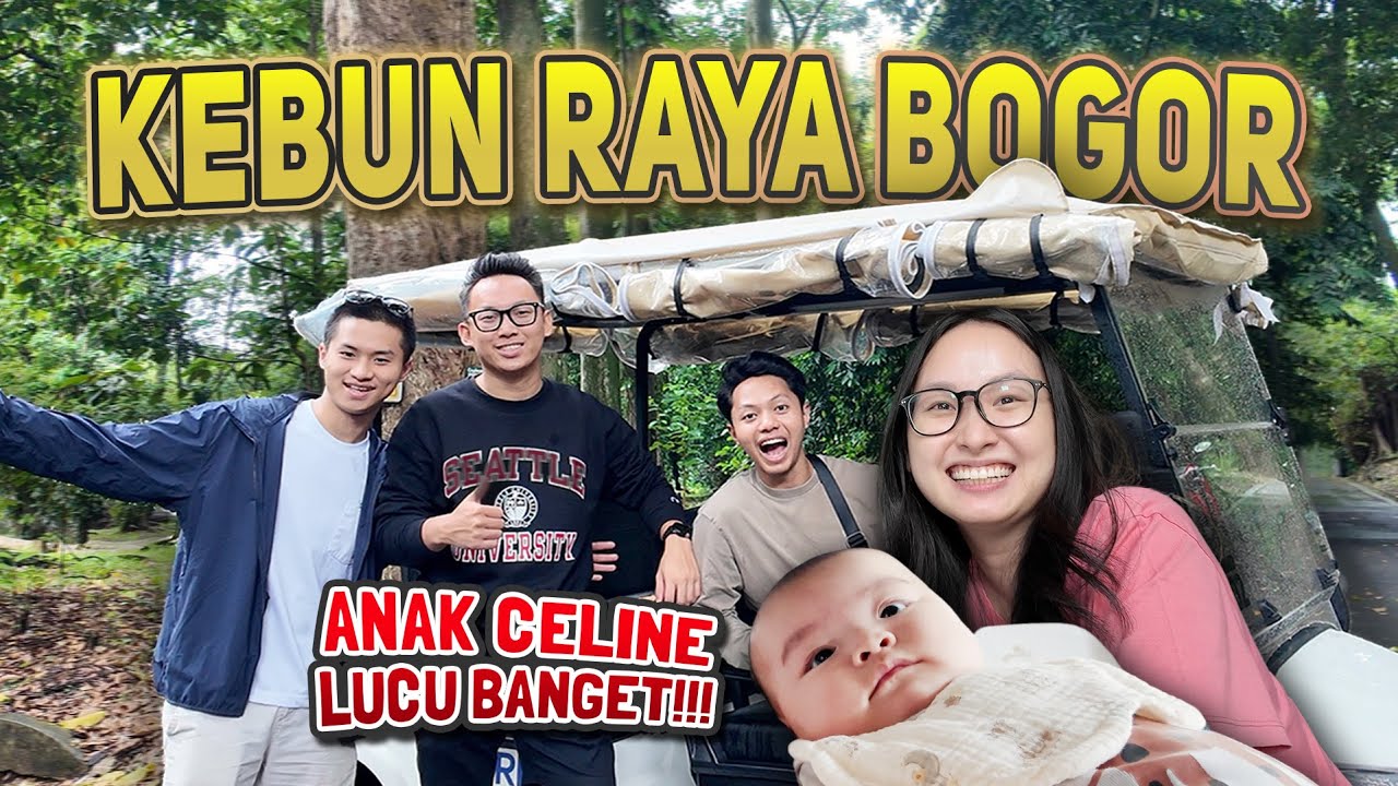 TRIP RANDOM LAGI🤩⁉️ Main sama Anak CELINE👶 Lanjut Keliling KEBUN RAYA BOGOR di bawah Hujan Deras😂🌳