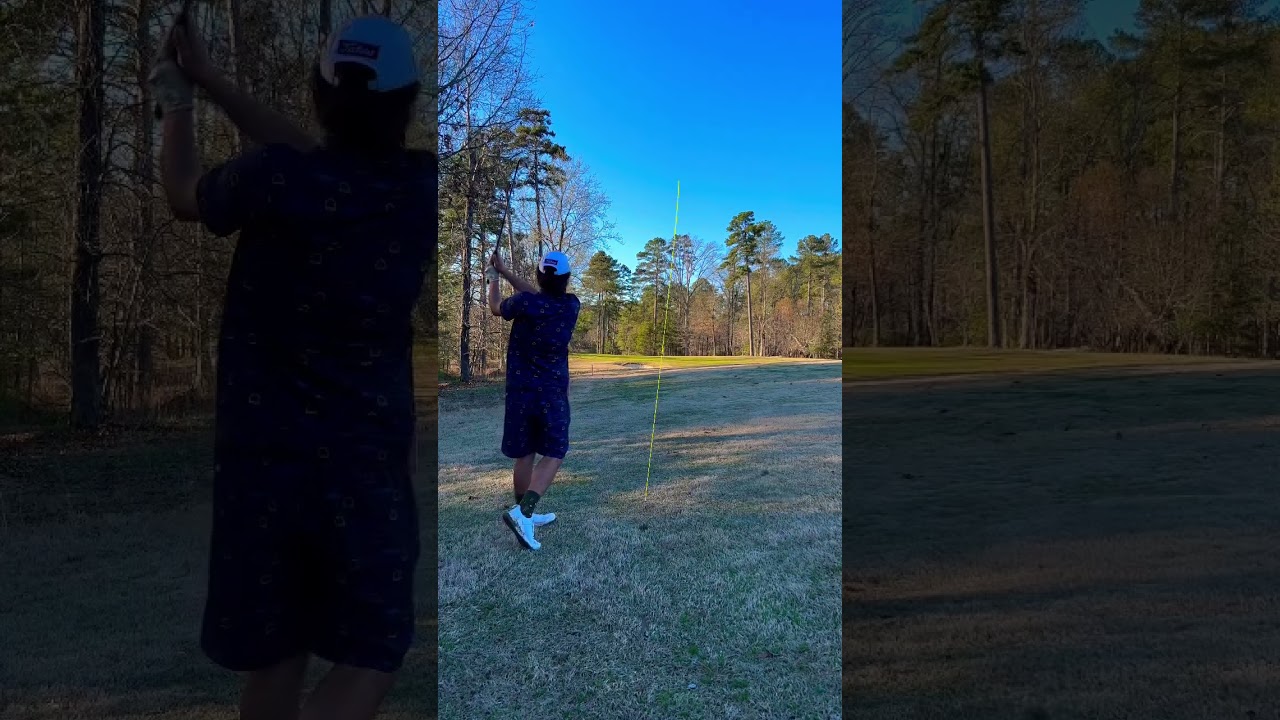 A beautiful par 4 in 30 seconds. 