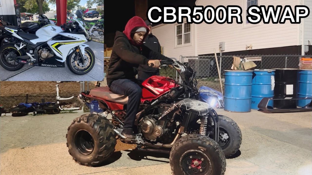 Bought Honda CBR500R Four Wheeler (50HP)