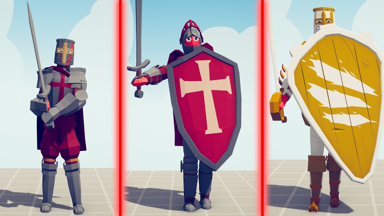 EVOLUTION OF KNIGHT - Totally Accurate Battle Simulator TABS