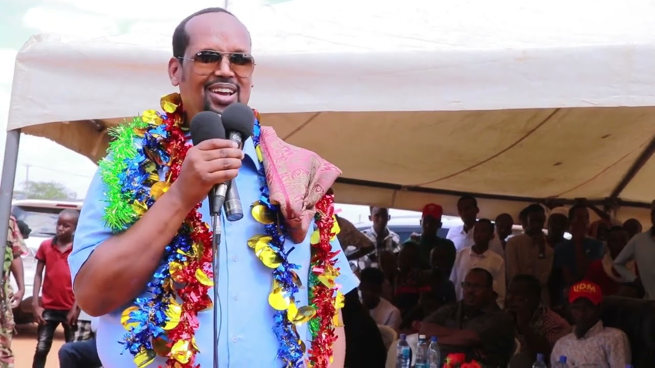 Sen Mandera Ali Roba oo Kusugan Garissa ayaa ka qeyb galay Xaflad mahad celinta ee MCA SANKURI BORR