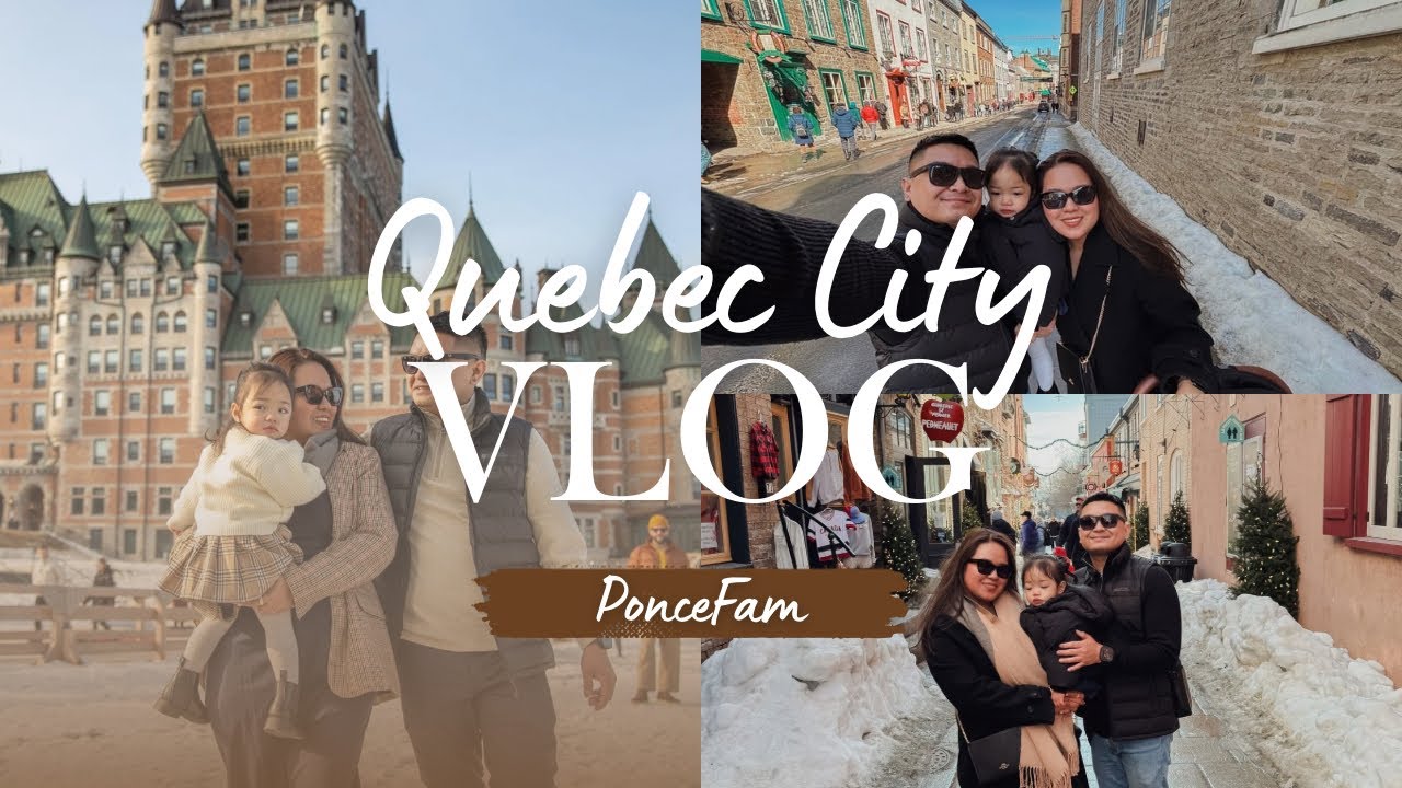 Quebec City Mini Vlog - March 2025