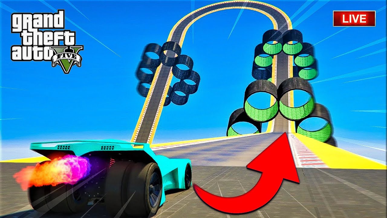 🔴 GTA 5 Races that I had to Steal from Batman's Cave