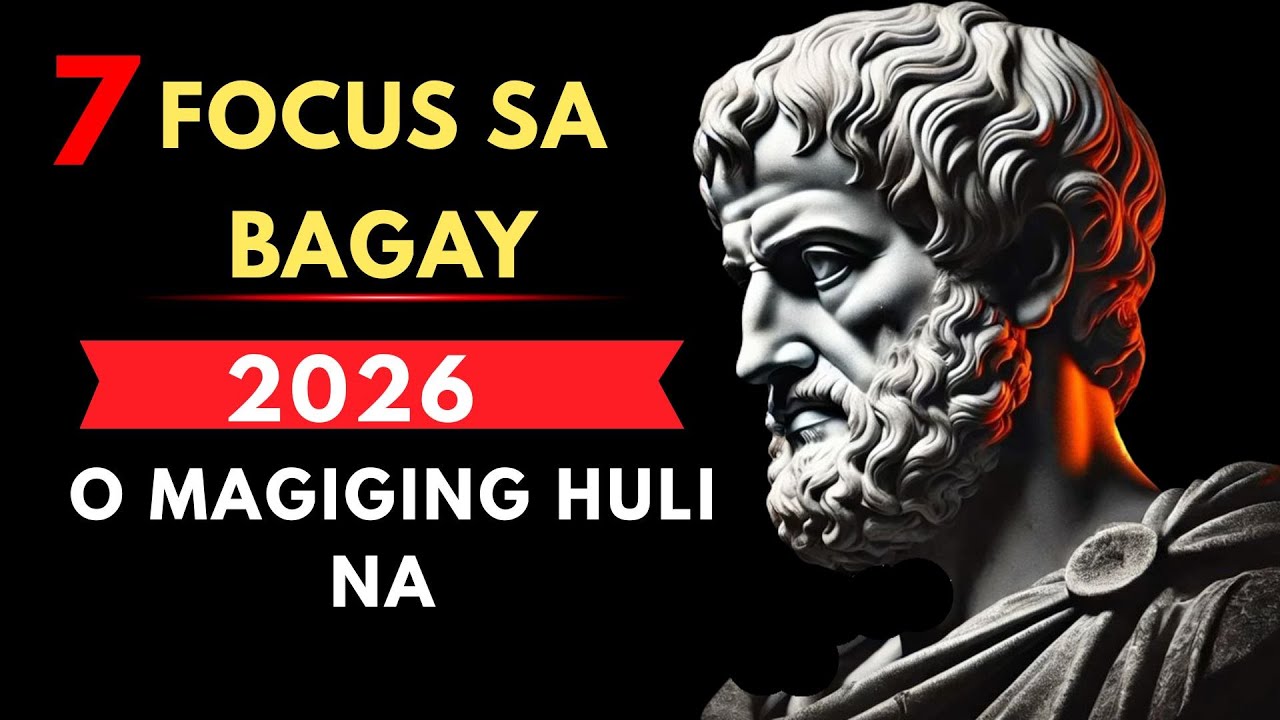 Mag FOCUS sa 7 Bagay na Ito Ngayong 2026 Para sa Tagumpay at Lakas ng Loob | stoicism