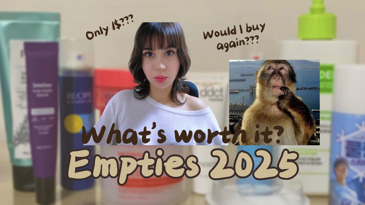 🗑️ The Good, the Bad and the Empty 🤠 skincare and kbeauty empties summer 2025 ♥ all under 5$!!!!