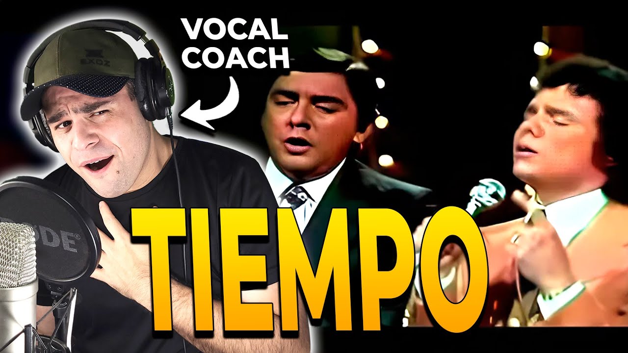 MARCO ANTONIO MUÑIZ y JOSÉ JOSÉ | TIEMPO ⏱️ | Reacción y Análisis de Vocal Coach