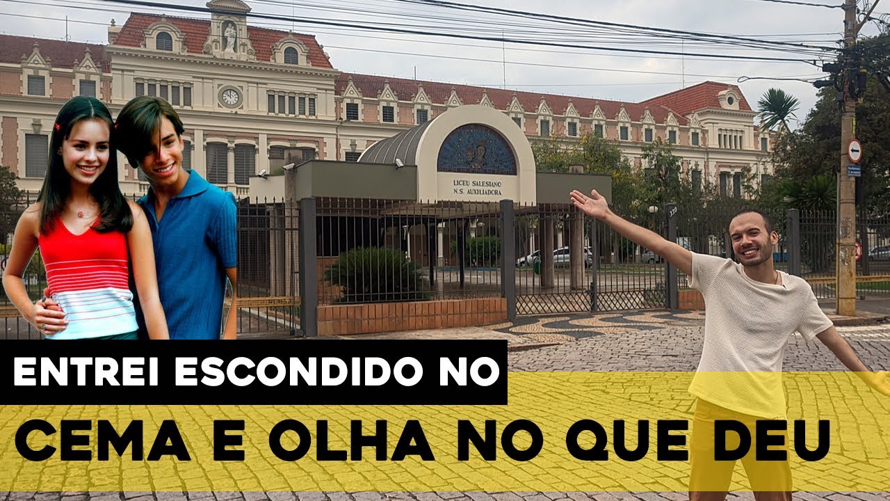 SERIADO SANDY E JUNIOR | VLOG | VISITEI O CEMA, ONDE GRAVAVAM O PROGRAMA
