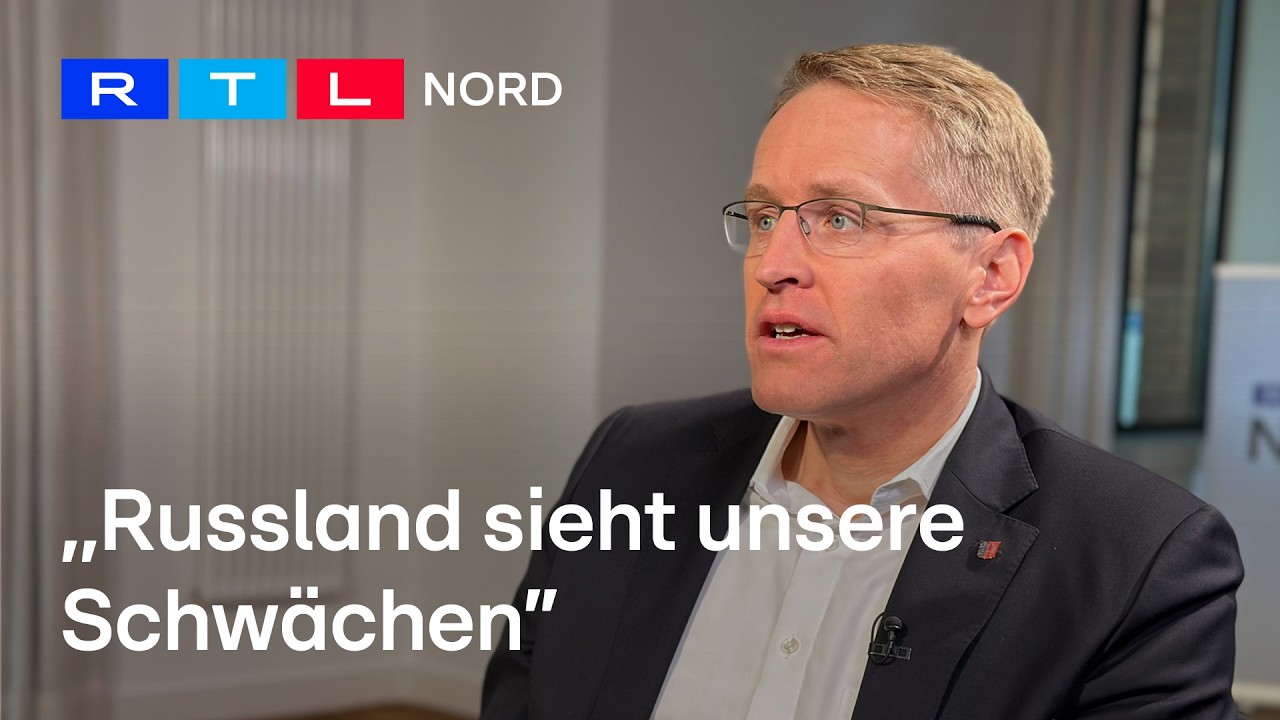 Warum im Ernstfall besonders &uuml;ber Norddeutschland Gefahr drohe: Daniel G&uuml;nther (CDU) im Interview