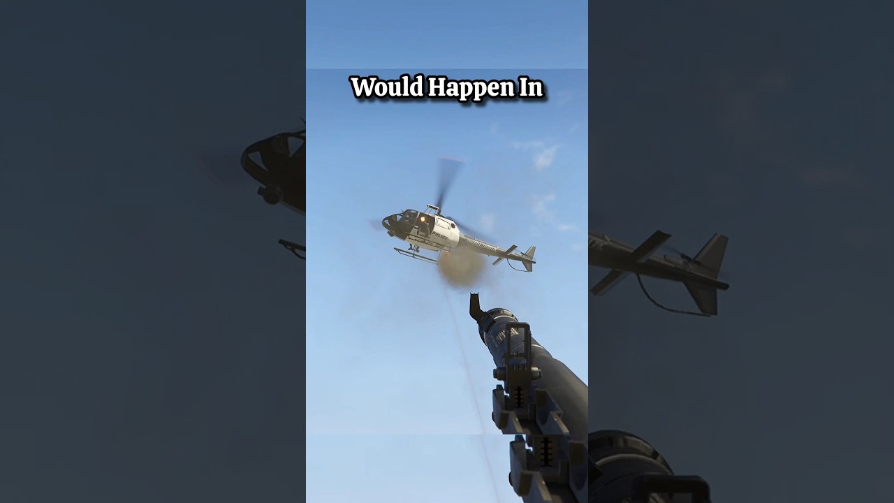 Evolution Of Helicopter Crash Physics In GTA Games #gta
