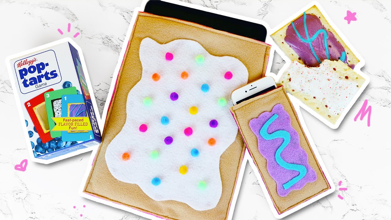Felt Pop Tart Phone & Tablet Sleeve DIY | NEW Funko Pop-Tarts Card Game!